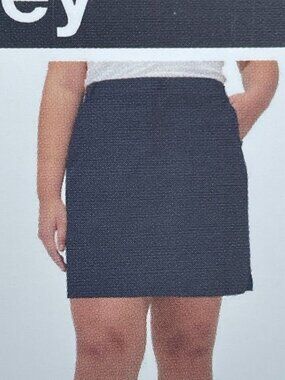 Tilley Ladies Trek Skort Navy Stretch Waistband Size L Eco-Friendly d0774
